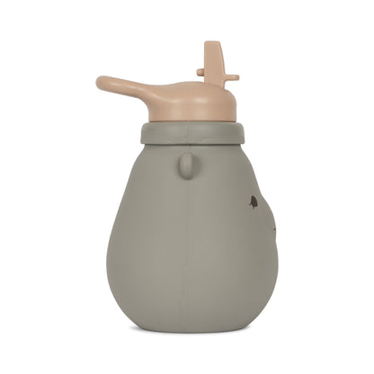 Garrafa de silicone teddy whale meal Konges sløjd 