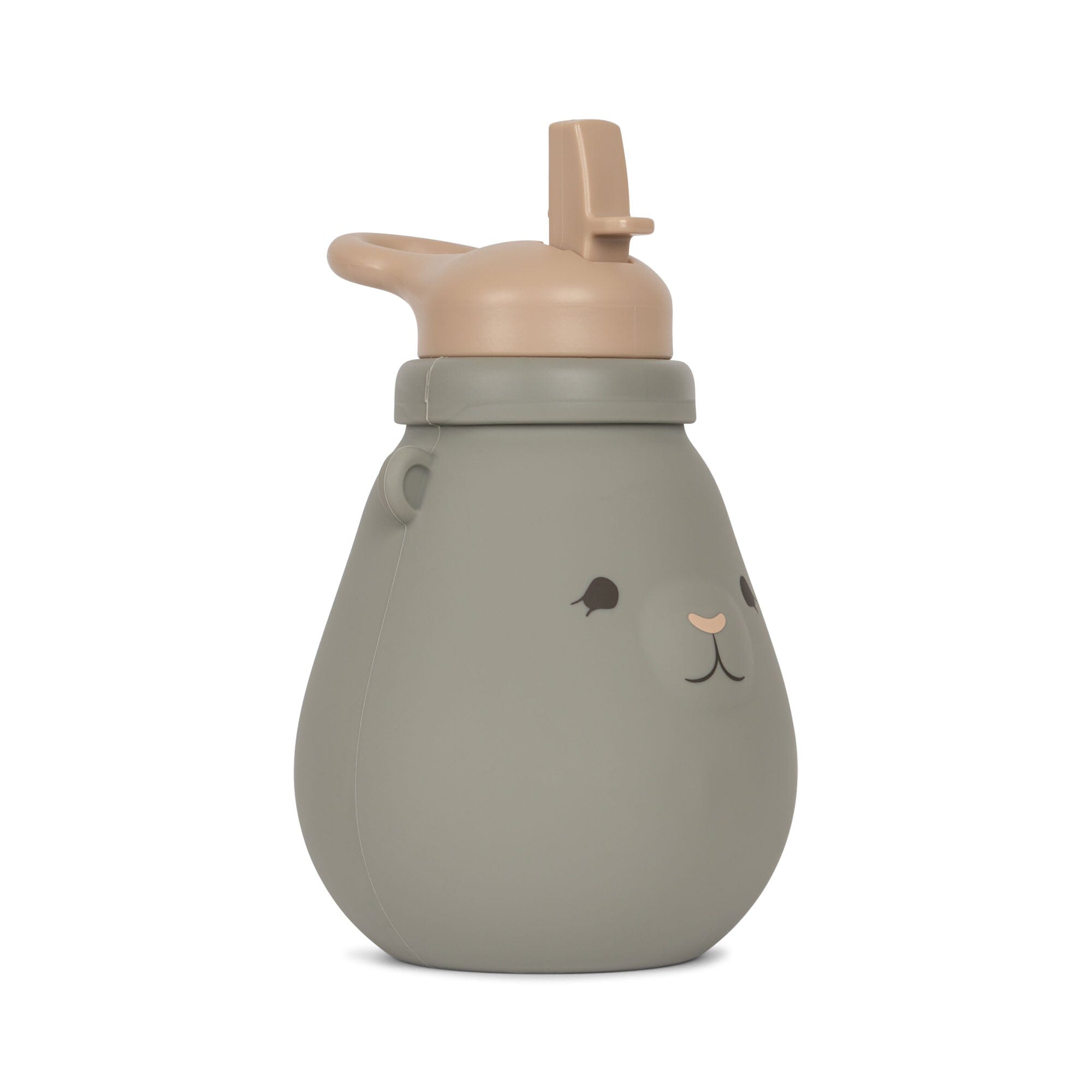 Garrafa de silicone teddy whale meal Konges sløjd 