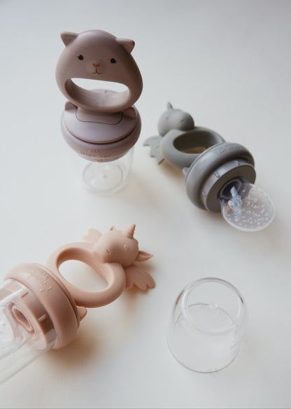 Alimentadores mordedores unicorn limonade + almond Dinnerware Konges sløjd 