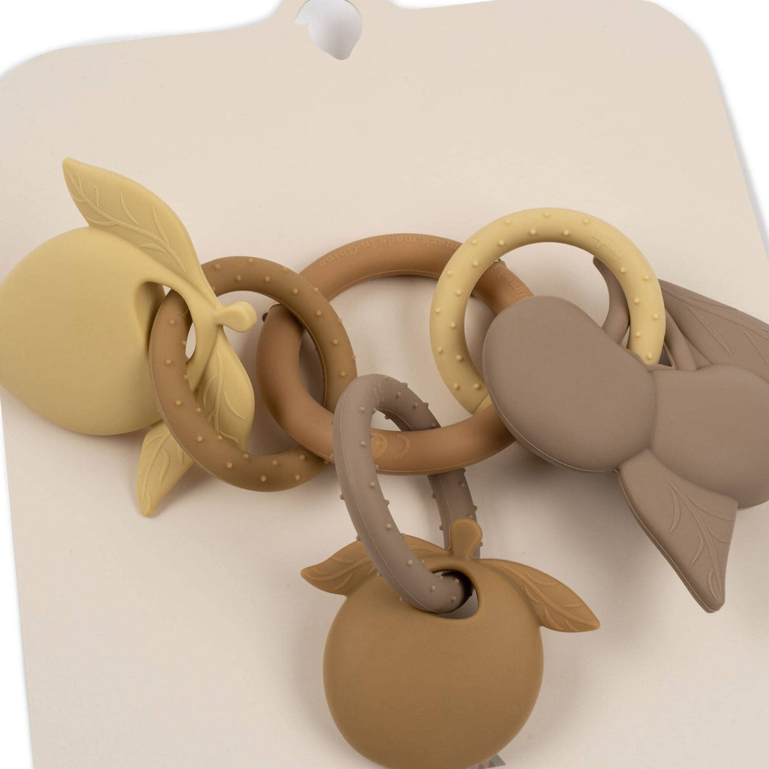 Anel de atividades fruit limonade toys Konges sløjd
