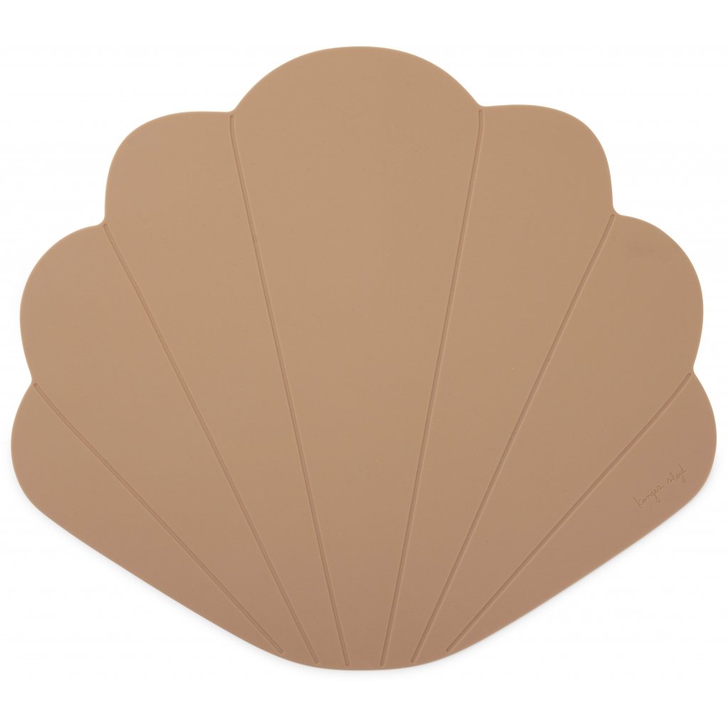 Silicone placemat clam blush Konges sløjd Meal Konges sløjd 