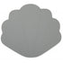 Silicone placemat clam light blue Konges sløjd Meal Konges sløjd 