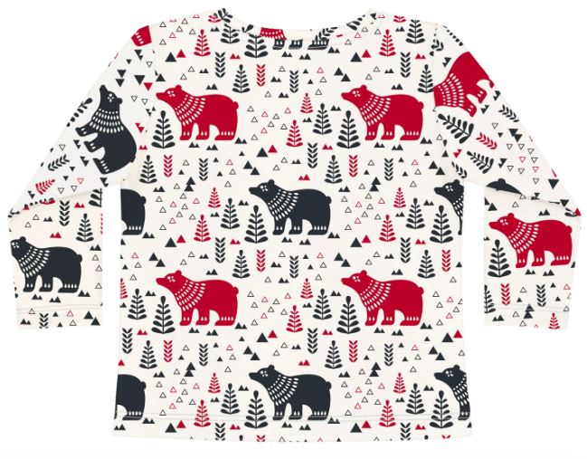 T-shirt bear with me Top sleep no more 