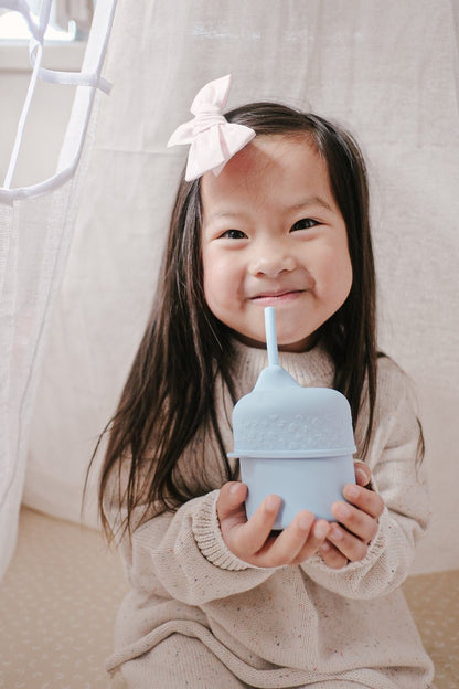 Sippie lid (+mini straw) powder blue Dinnerware we might be tiny 