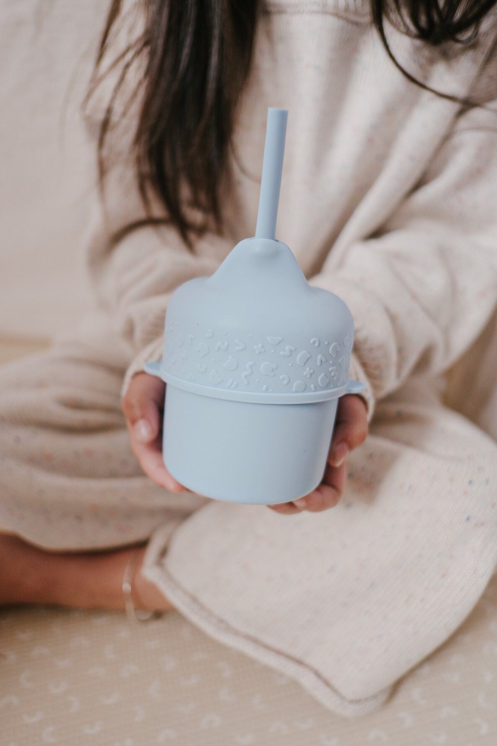 Sippie lid (+mini straw) powder blue Dinnerware we might be tiny 