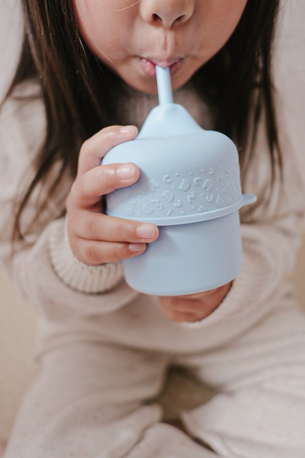 Sippie lid (+mini straw) powder blue Dinnerware we might be tiny 
