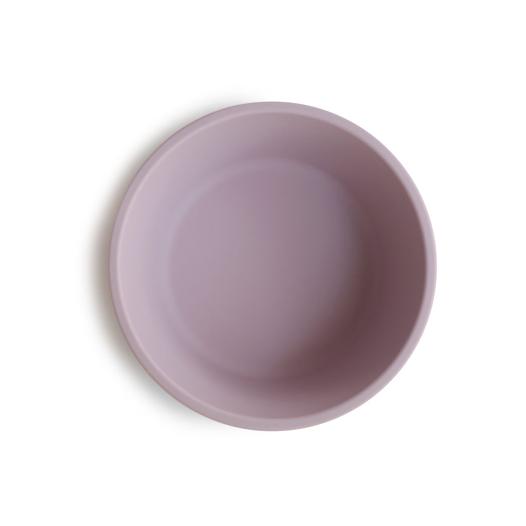 Silicone suction bowl lilac mushie meal mushie 