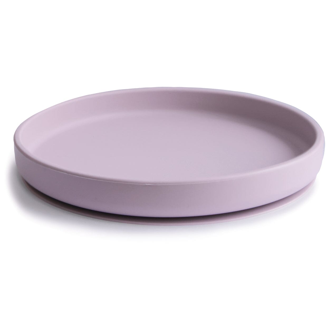 Prato clássico com ventosa lilac meal mushie 