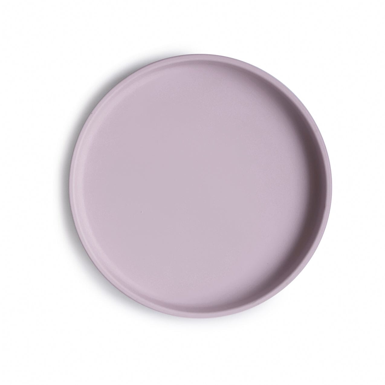 Prato clássico com ventosa lilac meal mushie 