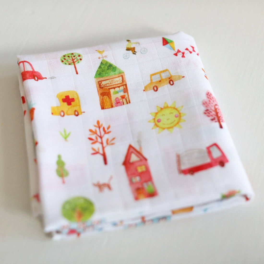 Musselina 60 cm cidade Muslins Fox in the attic
