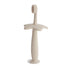 Flower training toothbrush shifting sand mushie toothbrush mushie 