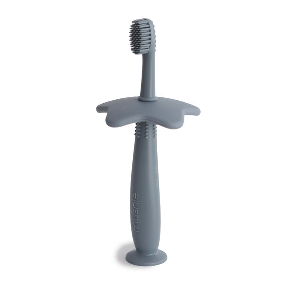 Flower training toothbrush tradewinds mushie toothbrush mushie 