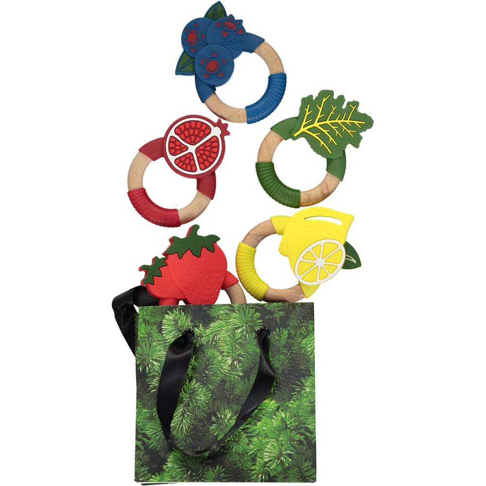 Blueberry teething toy Nibbling Toys Nibbling 