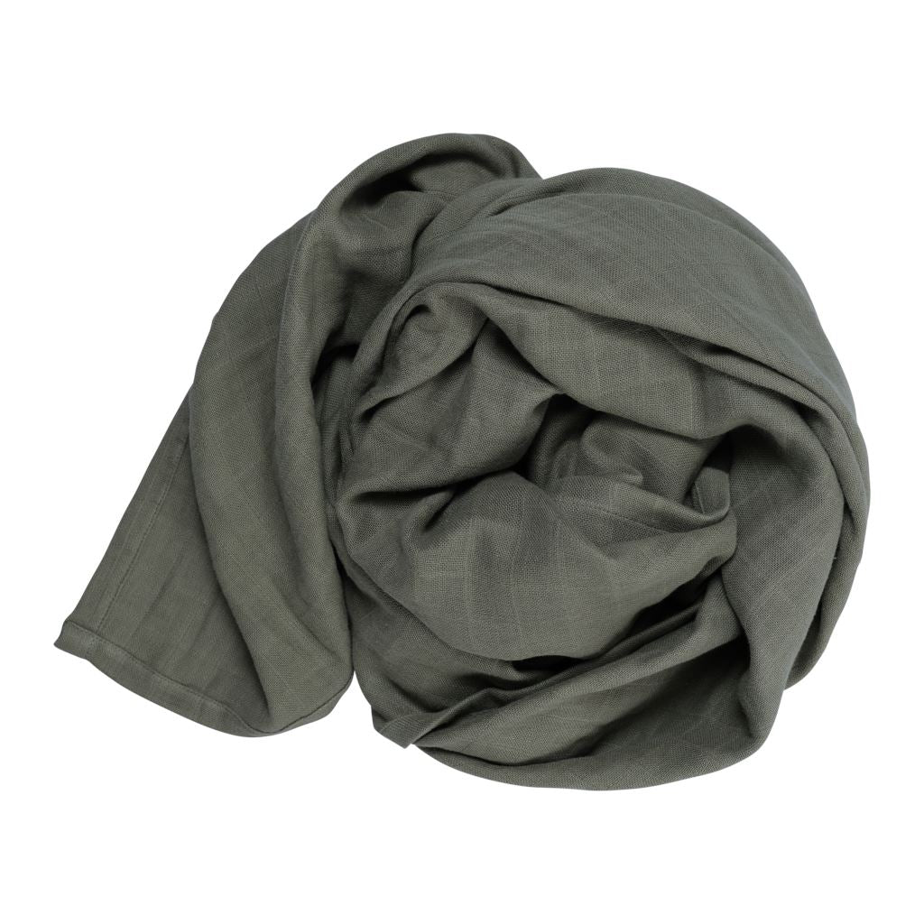 Muslin swaddle olive Fabelab muslin Fabelab