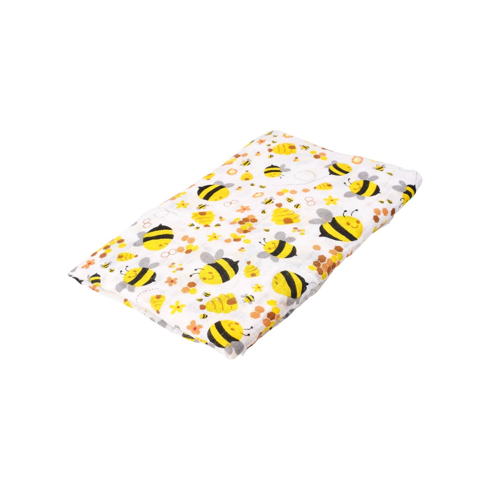 Musselina 120 cm bees Happy Bear 