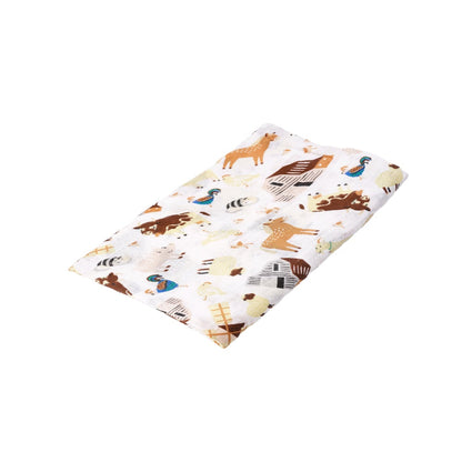 Musselina 120 cm farm animals Happy Bear 