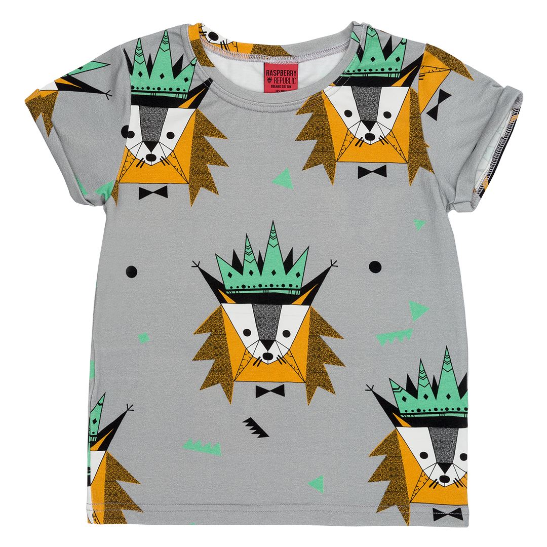 T-shirt Mr Bobcat Raspberry Republic Tops Raspberry Republic 