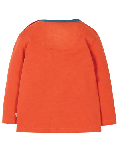 Globe applique LS top Frugi Tops Frugi 