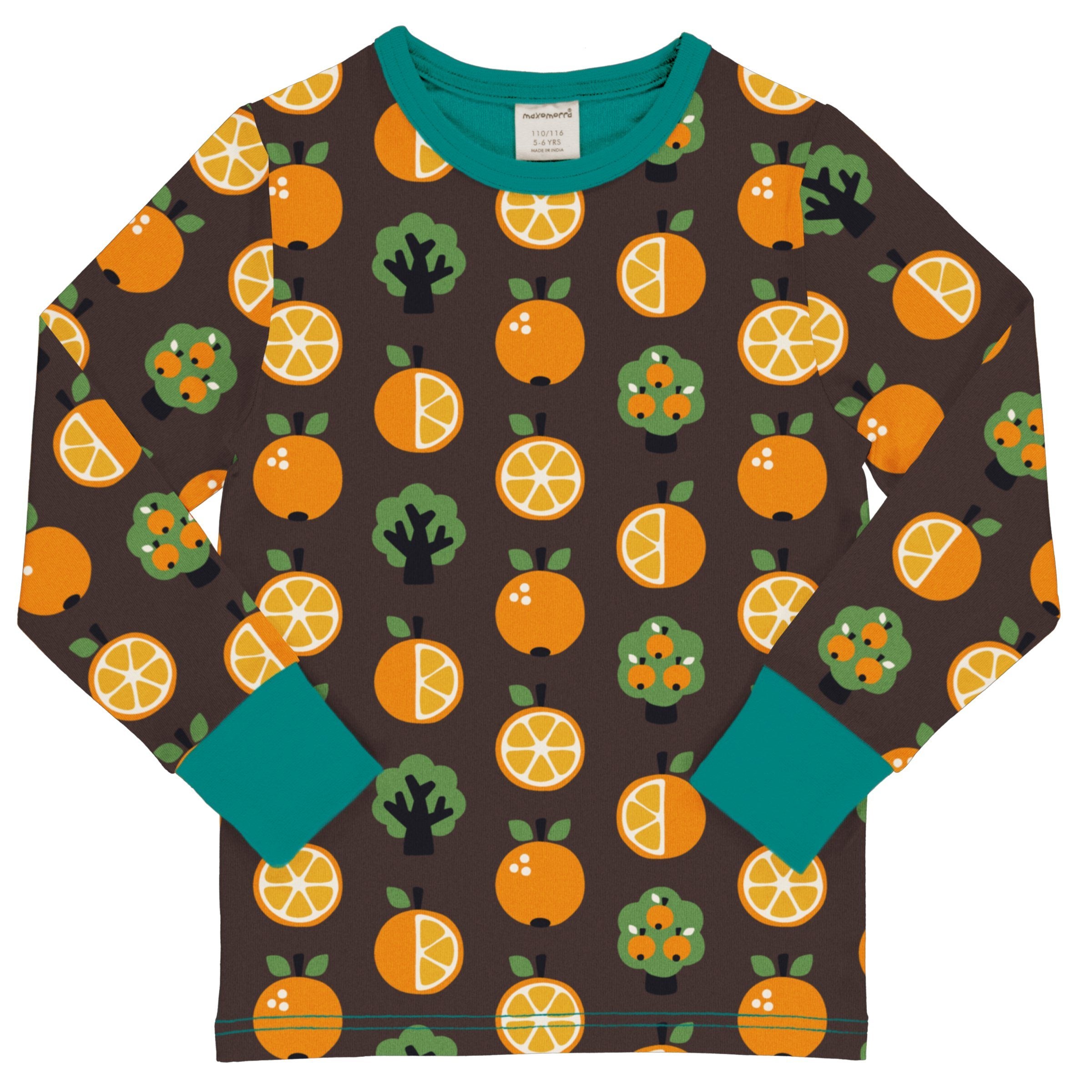 Camisola orange Tops Maxomorra 