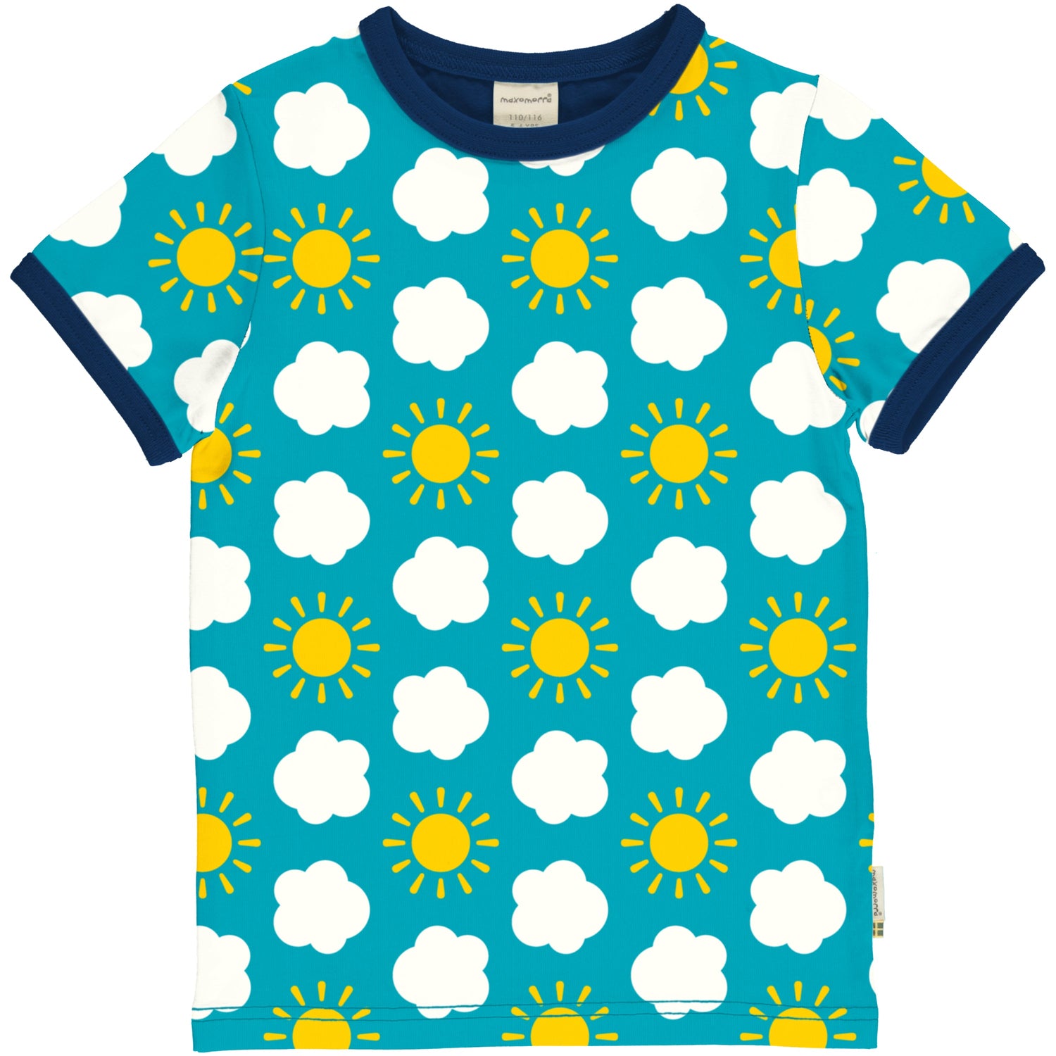 T-shirt sky Tops Maxomorra 