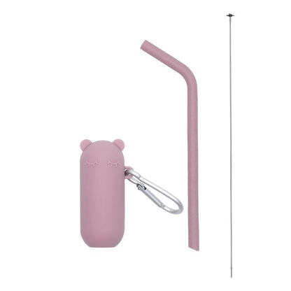 Keepie + straw set dusty rose Dinnerware we might be tiny 