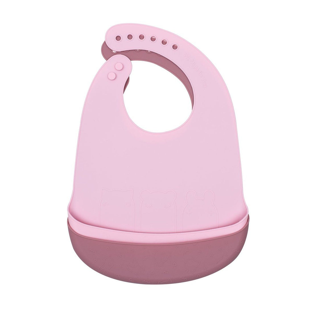 Catchie bibs - dusty rose + powder pink Dinnerware we might be tiny 