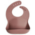 Silicone baby bib woodchuck mushie bib mushie 