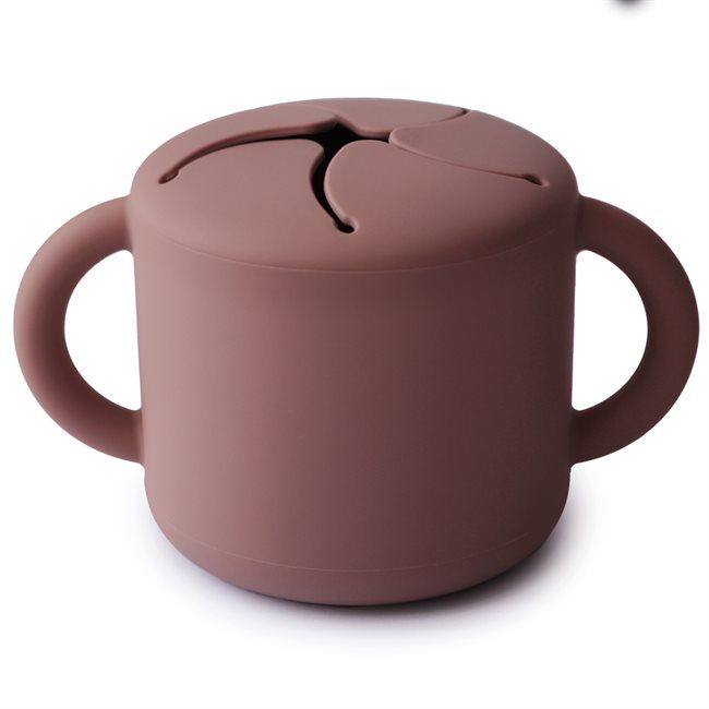 Snack cup woodchuck mushie meal mushie