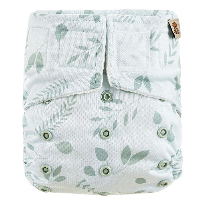 Fralda reutilizável tudo em 1 botanical Fraldas reutilizáveis Happy Bear 