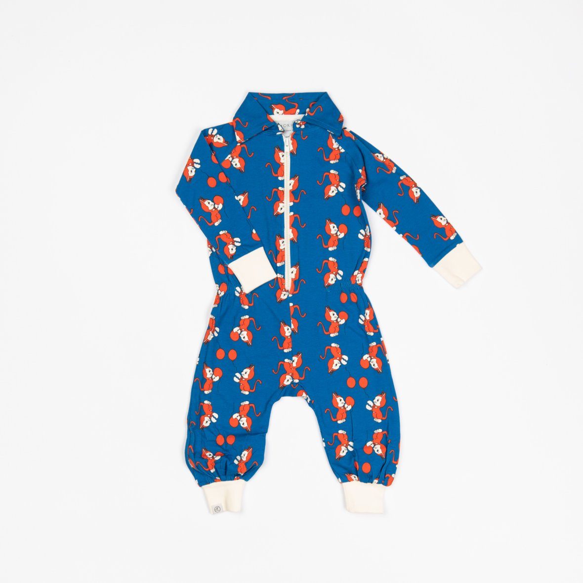 Balloon flipsuit snorkel blue the cat and the balloon AlbaBaby Playsuit Alba of Denmark 