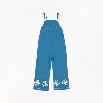 Carla crawlers vallarta blue AlbaBaby Dungarees Alba of Denmark 