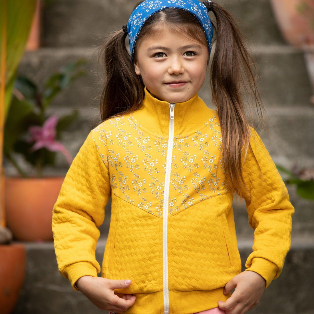 Garden jacket old gold AlbaBaby Jackets Alba of Denmark 