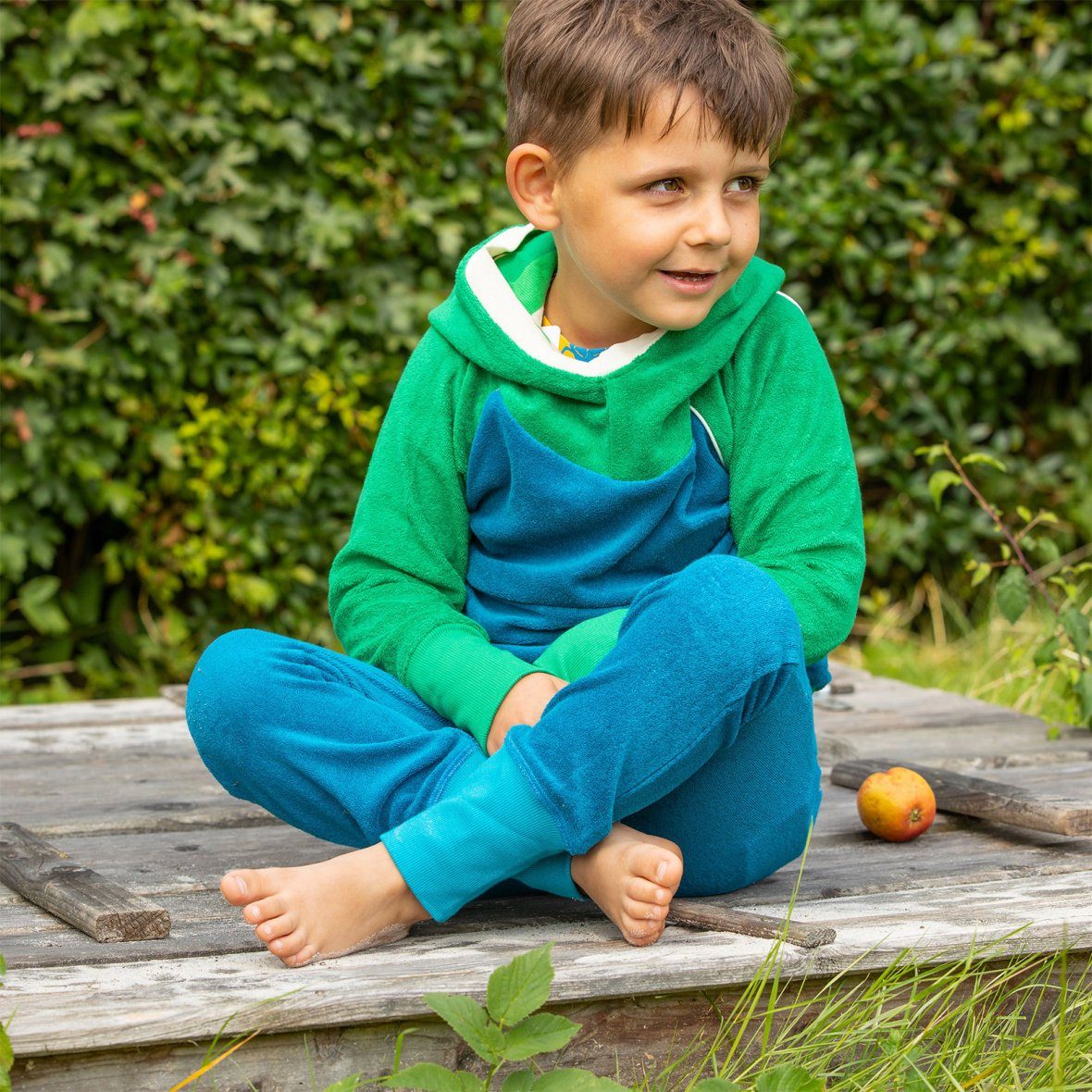 Habian hood blouse jelly bean AlbaBaby Tops Alba of Denmark 