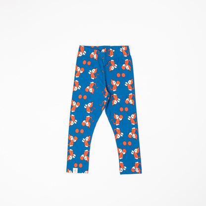 Haniella leggings snorkel bluethe cat and balloon AlbaBaby Bottoms Alba of Denmark 