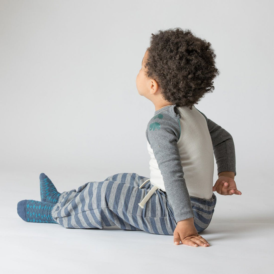 Hillian baggy pants - castelrock striped AlbaBaby Bottoms Alba of Denmark 