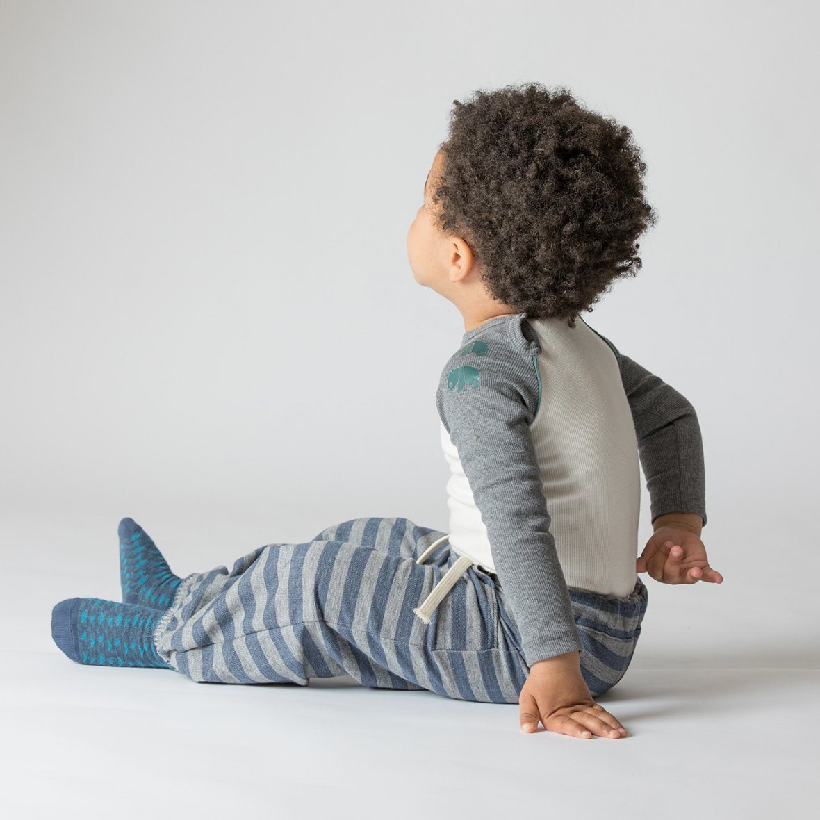 Hillian baggy pants - castelrock striped AlbaBaby Bottoms Alba of Denmark 