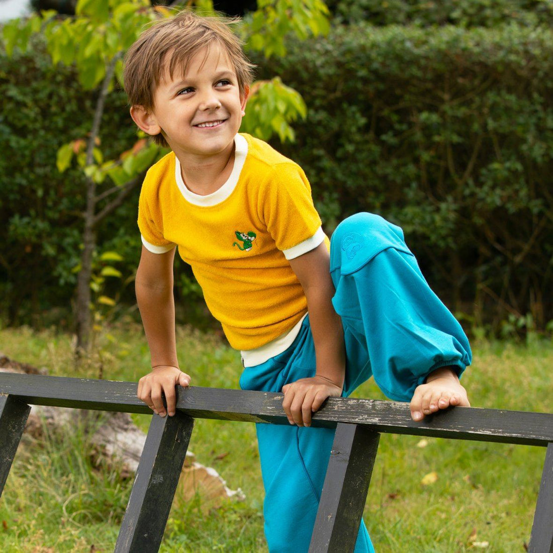 Hobo baggy pants algiers blue AlbaBaby Bottoms Alba of Denmark 