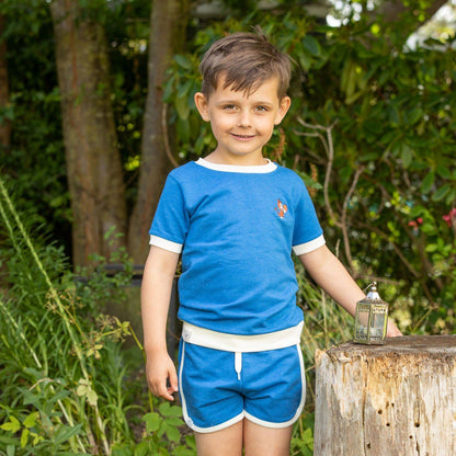 Jasmin shorts snorkel blue AlbaBaby Bottoms Alba of Denmark 