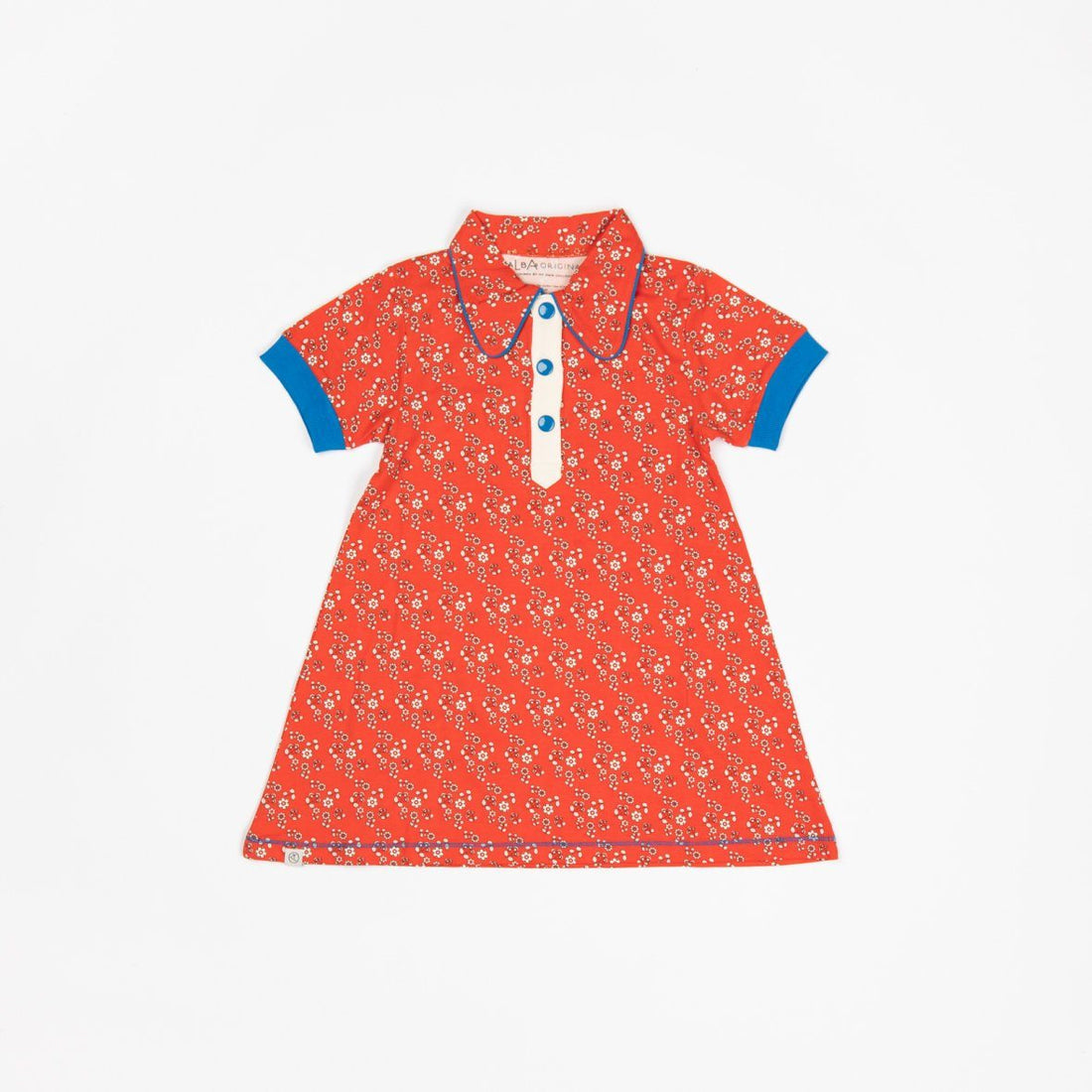 Julie dress orange.com liberty love AlbaBaby Dresses Alba of Denmark 
