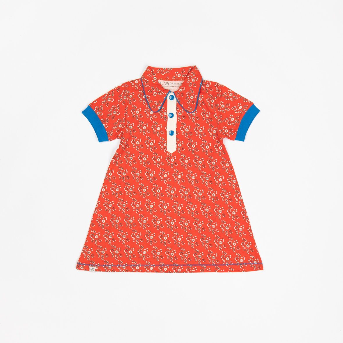 Julie dress orange.com liberty love AlbaBaby Dresses Alba of Denmark 