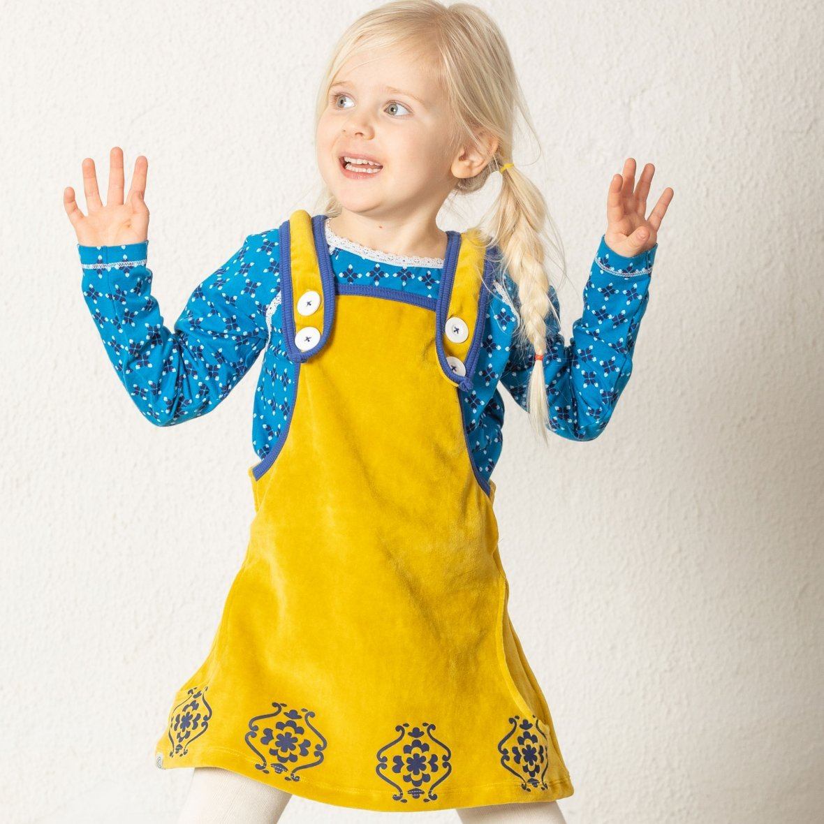 Mary Spencer Ceylon yellow AlbaBaby Dresses Alba of Denmark 