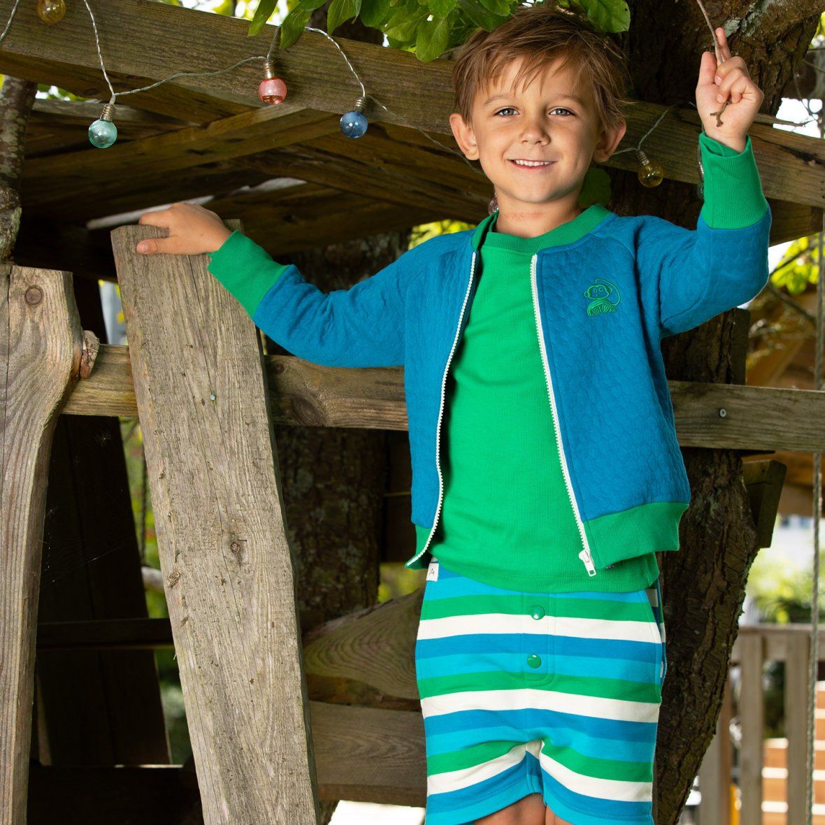 Mike knickers jelly bean stripes AlbaBaby Bottoms Alba of Denmark 