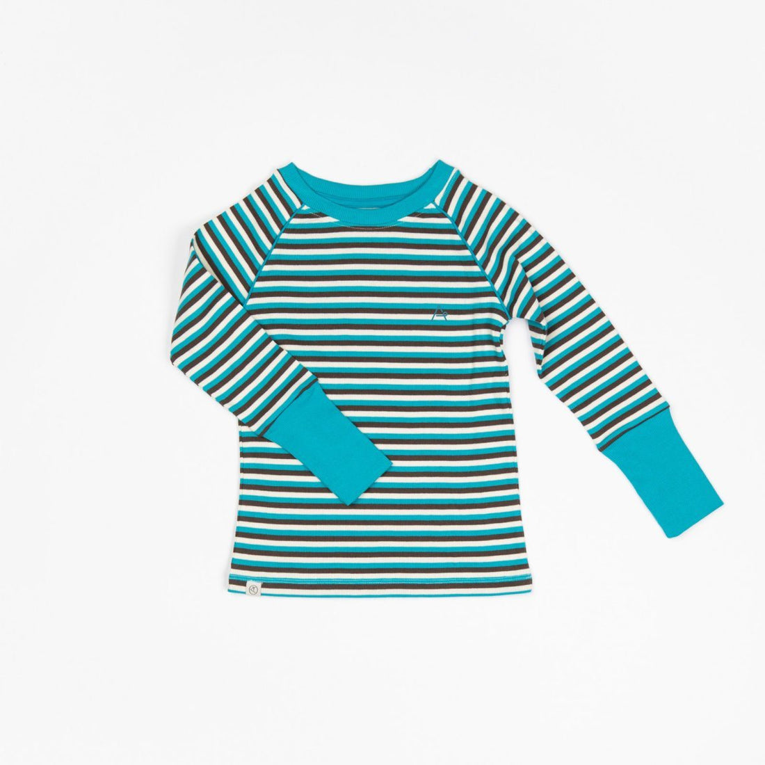 Our favourite rib blouse Algiers blue stripes AlbaBaby Tops Alba of Denmark 