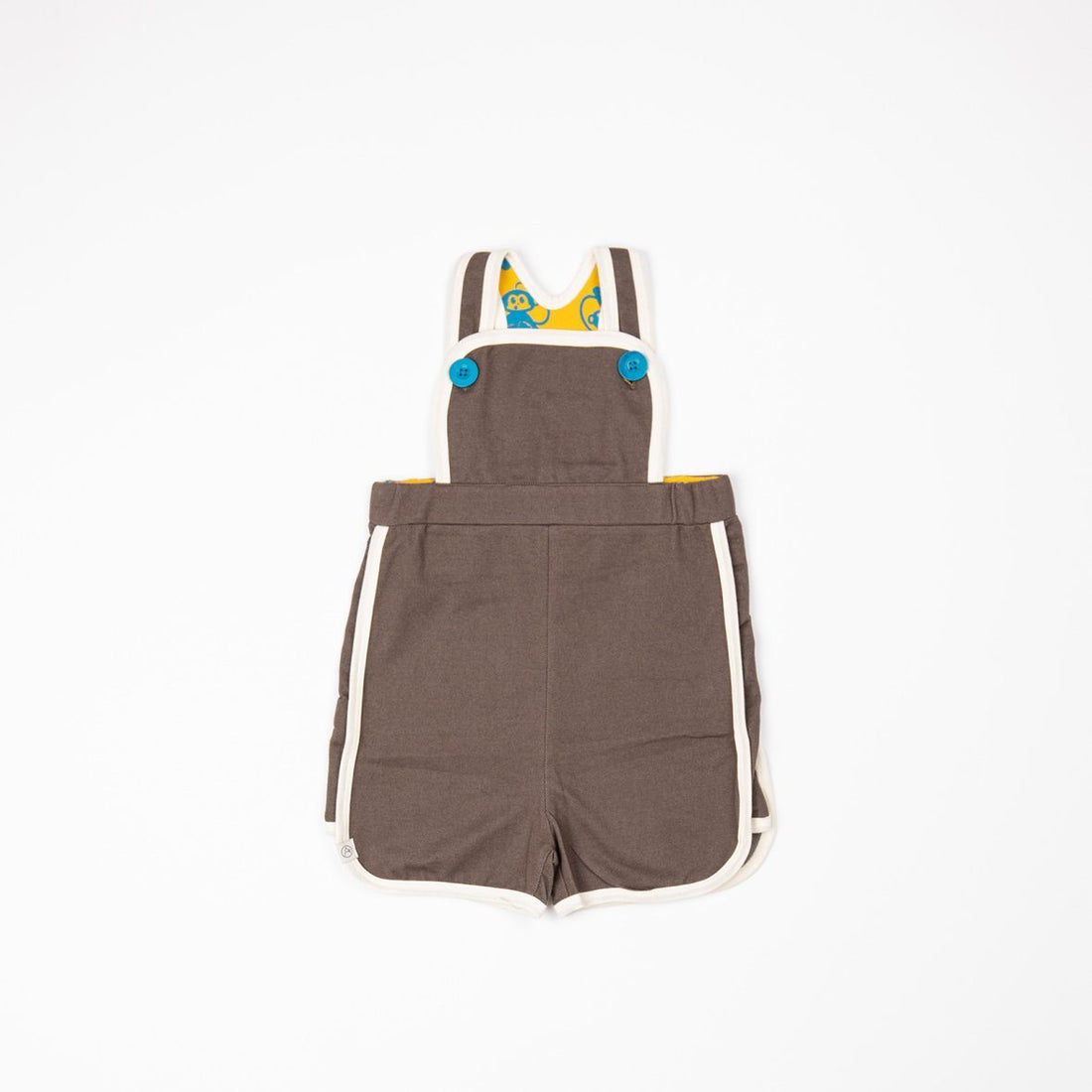 Short sport crawlers chocolate brown AlbaBaby Playsuit Alba of Denmark 