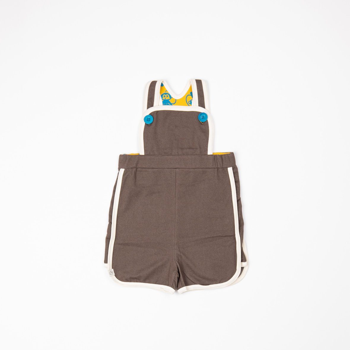 Short sport crawlers chocolate brown AlbaBaby Playsuit Alba of Denmark 