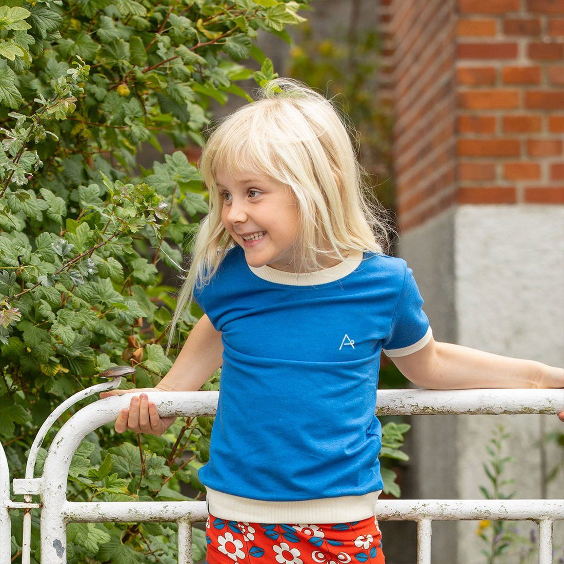 Vesta t-shirt snorkel blue AlbaBaby Tops Alba of Denmark 