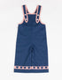 Charley crawlers - estate blue Dungarees Alba of Denmark 