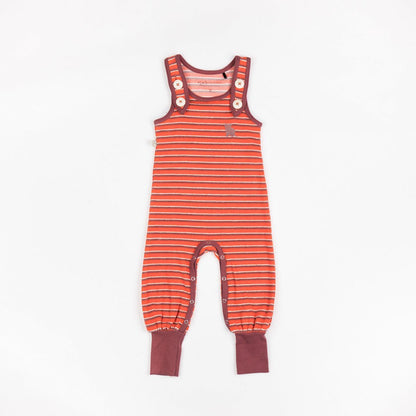 Hedashy crawlers - fiesta striped Dungarees Alba of Denmark 