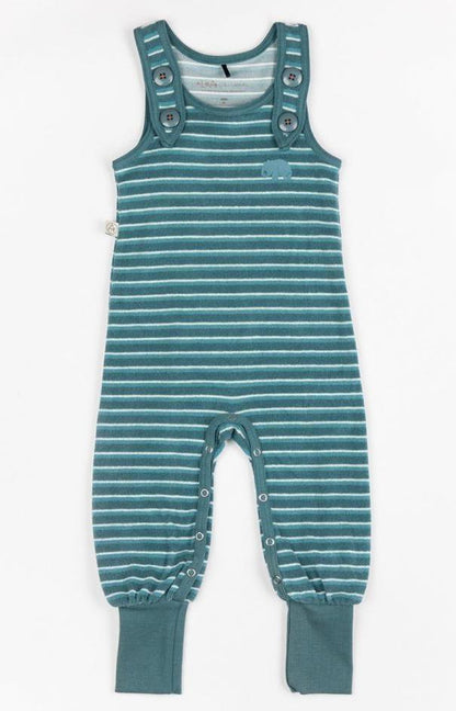 Hedashy crawlers - tapestry striped Dungarees Alba of Denmark 
