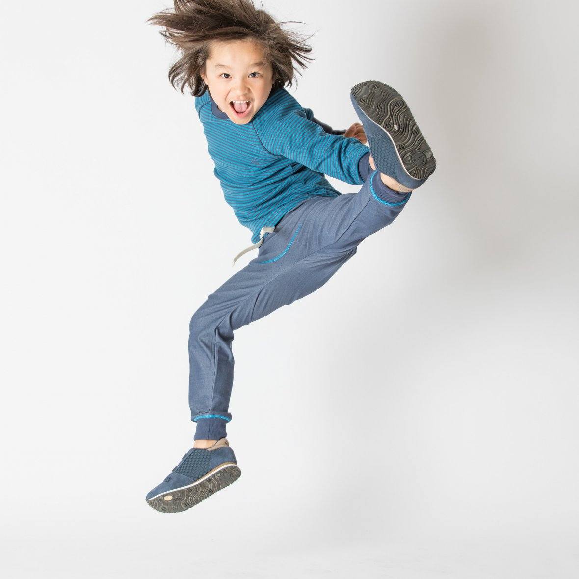 Heim blouse - blue indigo striped Tops Alba of Denmark 